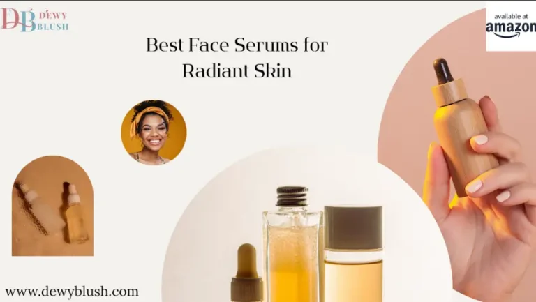 Best Face Serums for Radiant Skin - Discover top serums for glowing skin, featuring premium bottles with droppers, available at Amazon.