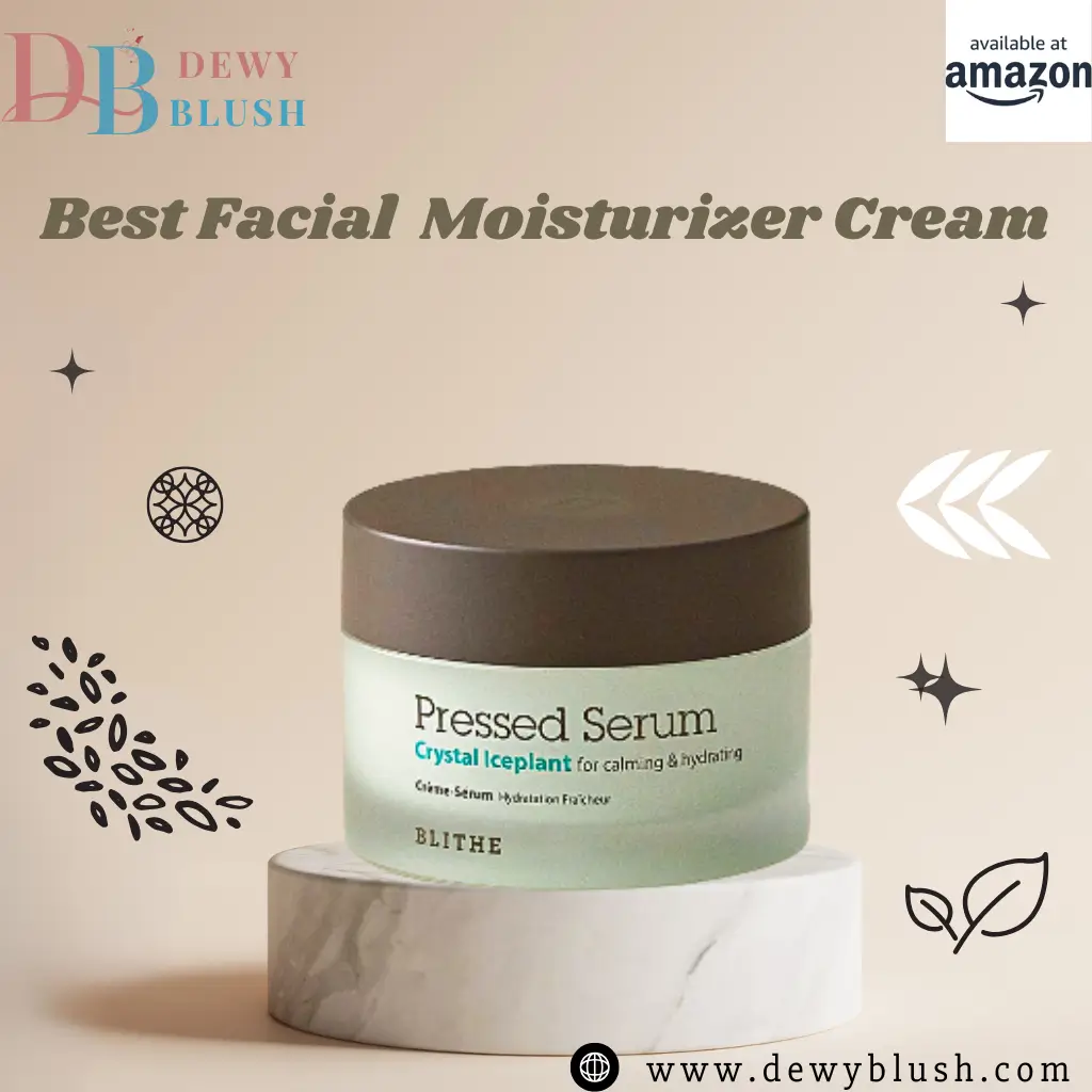 Skin Radiance with the Right Facial Moisture Cream | 5 Top Picks 3 Right Facial Moisture Cream - Blithe Pressed Serum Crystal Iceplant for Calming & Hydrating