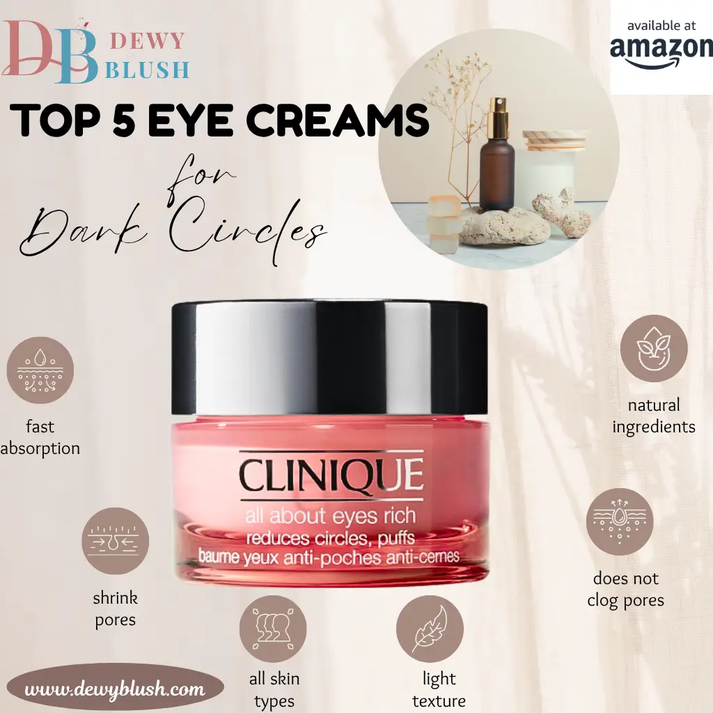 Clinique All About Eyes Rich with fast absorption, natural ingredients, and light texture