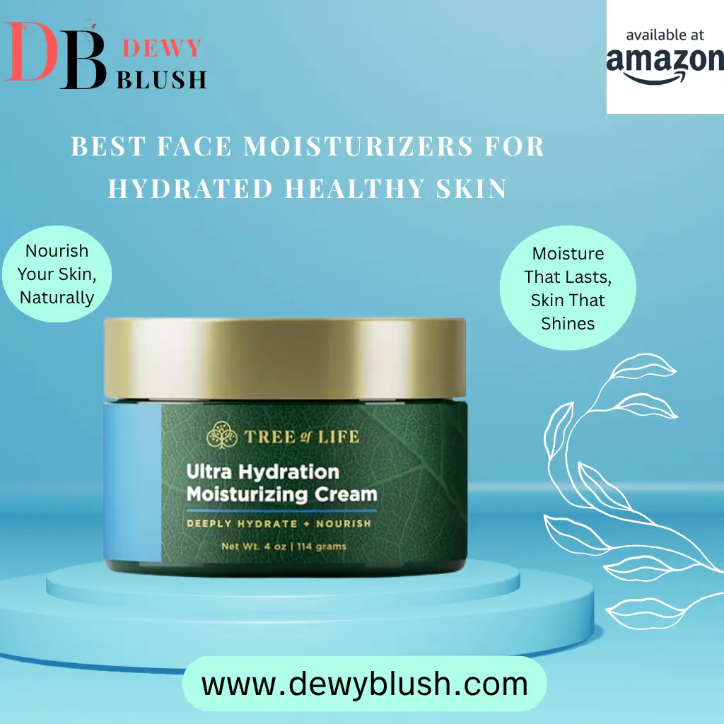 Best Face Moisturizers For Hydrated Healthy Skin: Rare Picks! 5 Tree of Life Vitamin C Serum by Dewy Blush.