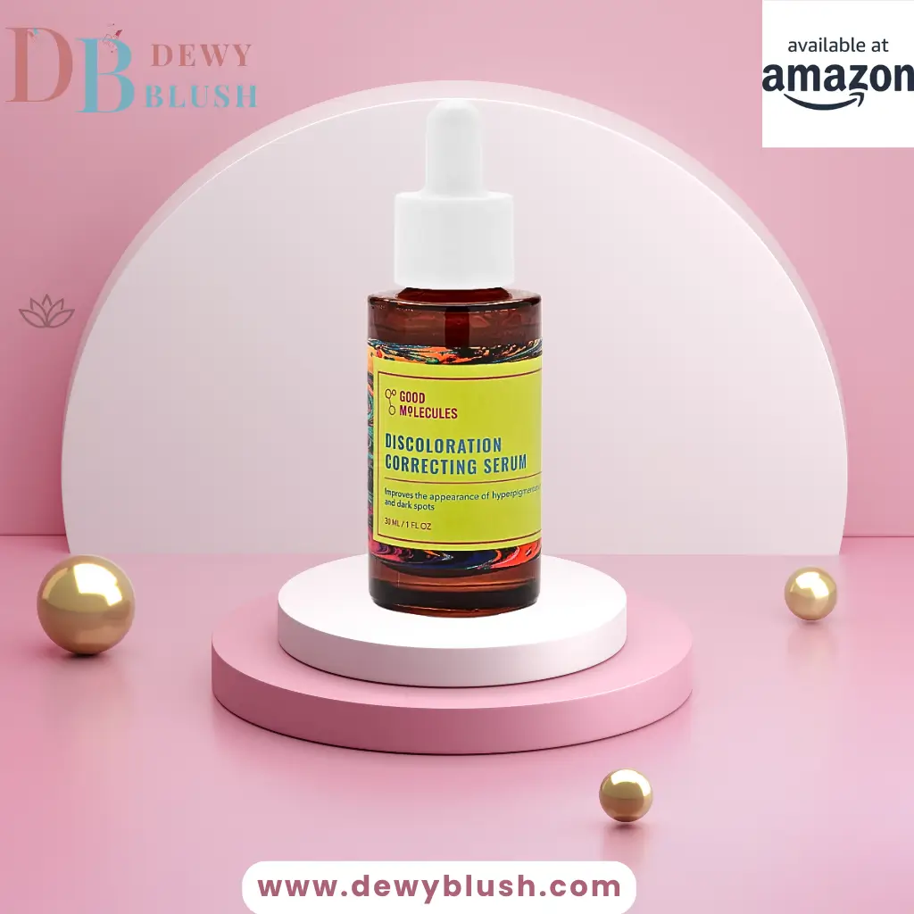 Dewy Blush Discoloration Correcting Serum by Good Molecules, 30ml, improves hyperpigmentation, available on Amazon.