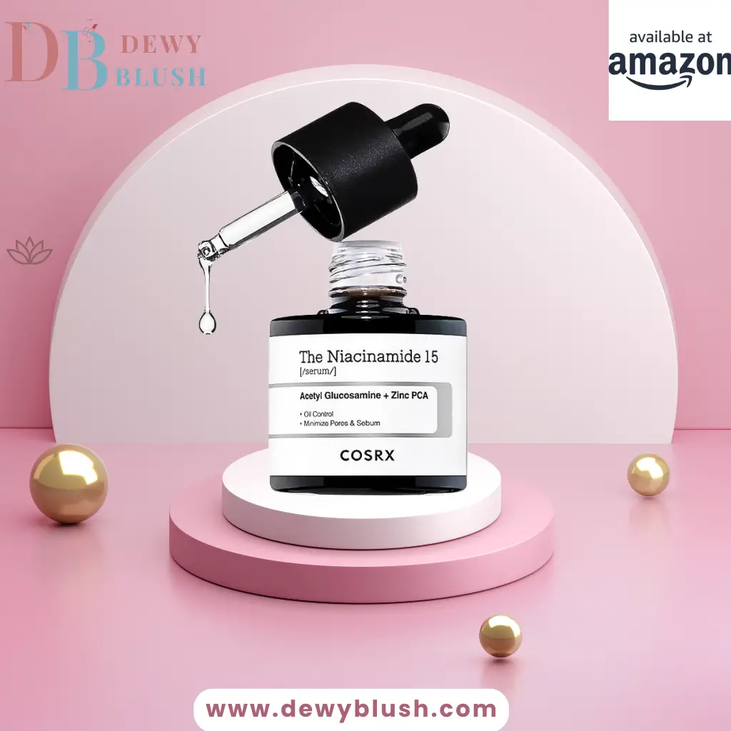 COSRX Niacinamide 15 Serum with Acetyl Glucosamine, 20ml, available on Amazon via Dewy Blush.