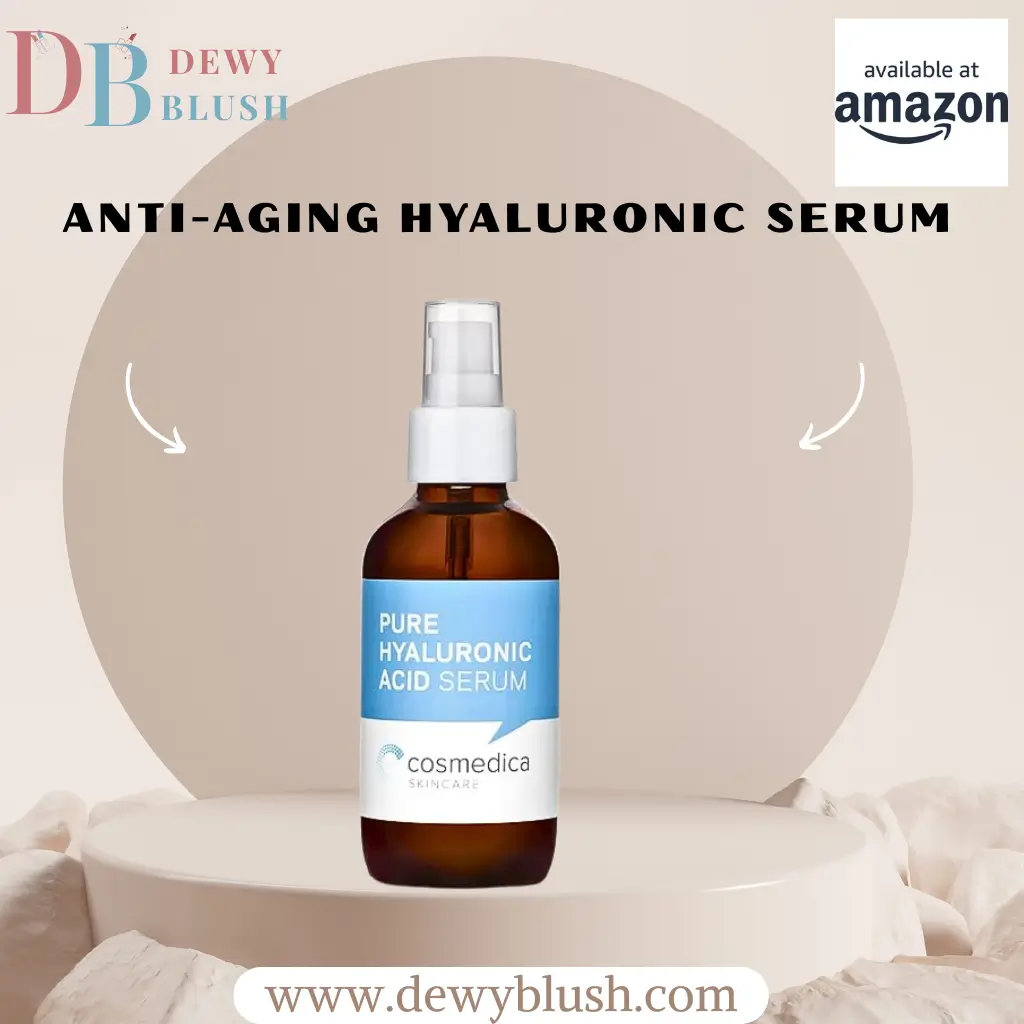 Best Hyaluronic Acid Cream: Transform Your Glow with Top 5 Picks! 4 Best hyaluronic acid serum by Cosmedica for anti-aging skincare, featuring pure hyaluronic acid,