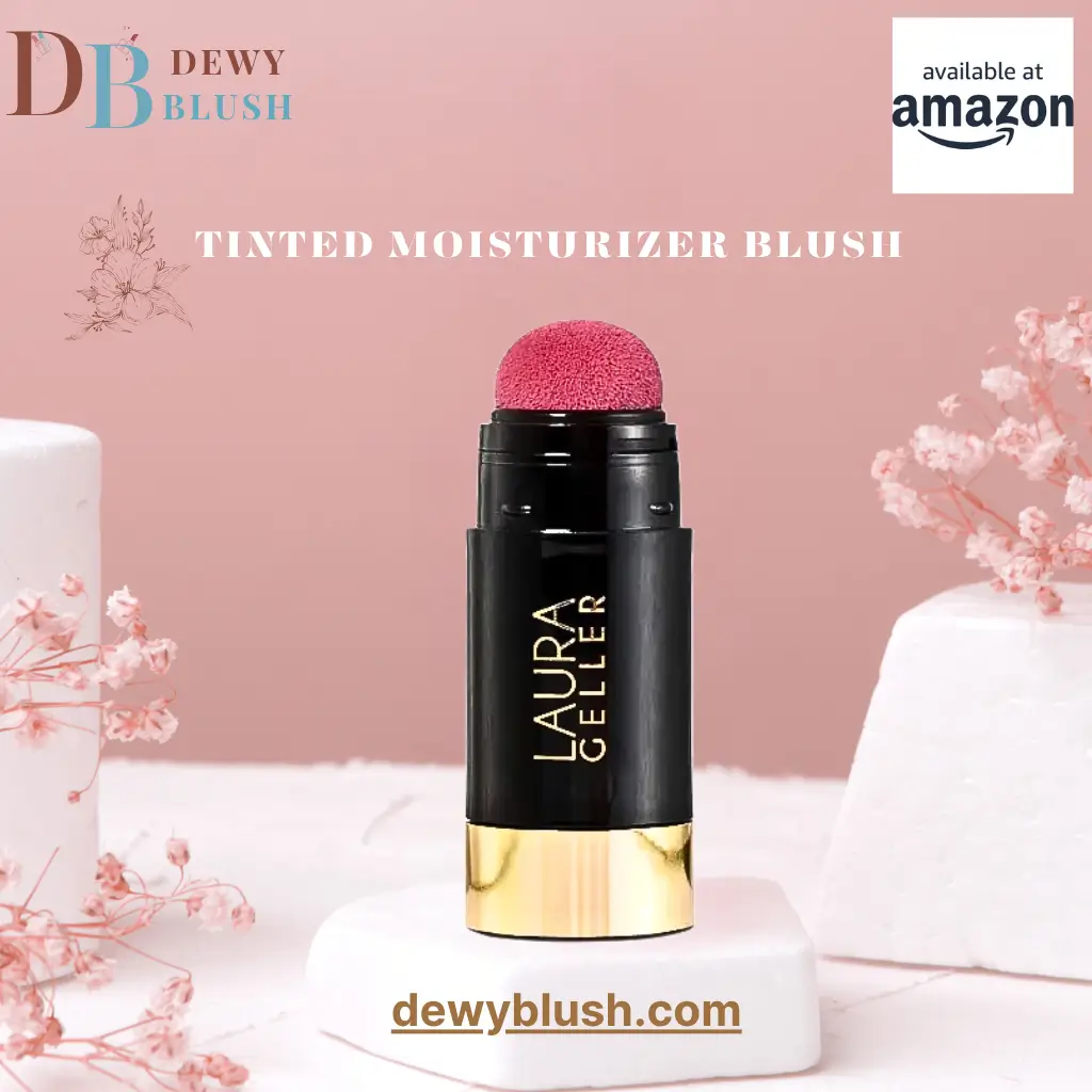 Best Tinted Blushes: Achieve a Natural Glow Effortlessly 5 Best Tinted Blushes - Dewy Blush featuring Laura Geller Tinted Moisturizer Blush, a hydrating option, available at Amazon.