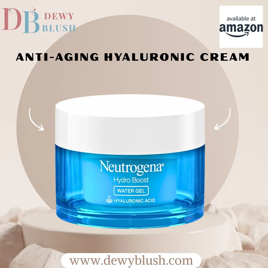 Best Hyaluronic Acid Cream: Transform Your Glow with Top 5 Picks! 1 Best hyaluronic acid cream by Neutrogena Hydro Boost water gel for anti-aging skincare, featuring hyaluronic acid